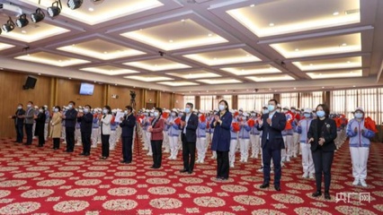 主會場“花落”鄭州 河南400余名優秀志愿者宣誓出征，展覽展示會務服務全面啟動